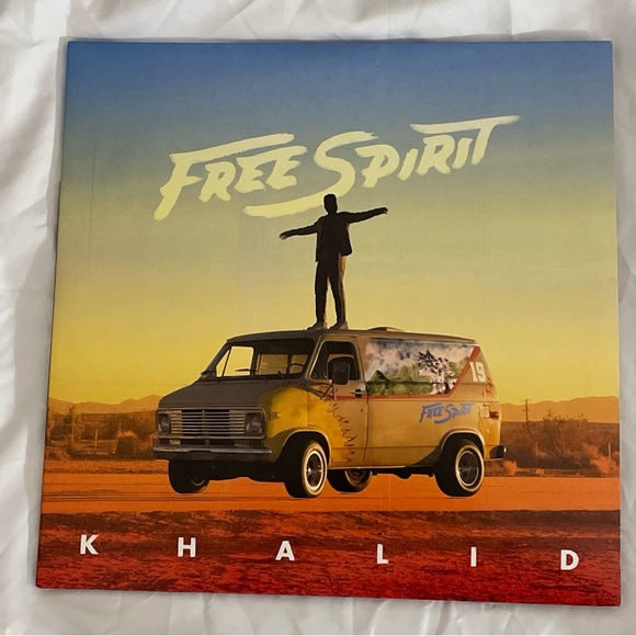 KHALID / FREE SPIRIT /  Translucent Orange Color Double Vinyl LP LIMITED - Picture 1 of 7